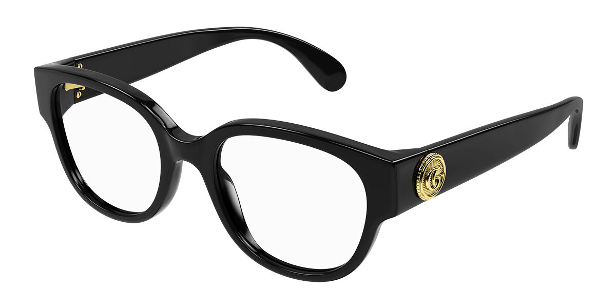 Gucci GG1411O 004 53mm Schwarze Damen Brillen