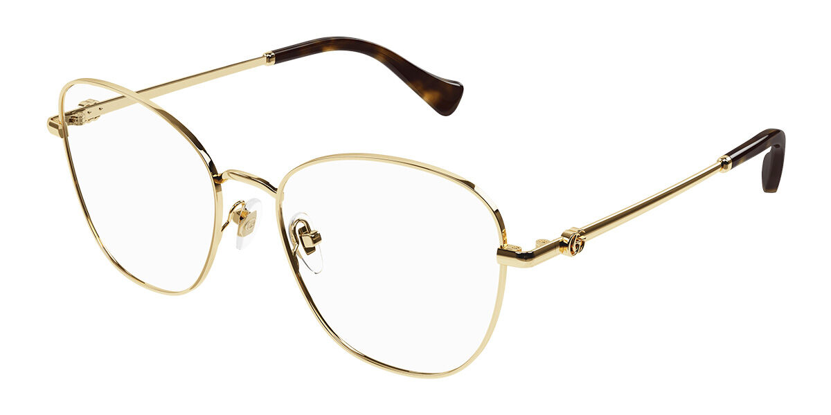 Gucci GG1418O 001 55mm Goldene Damen Brillen