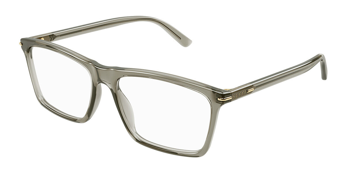 Photos - Glasses & Contact Lenses GUCCI GG1445O 004 Men's Eyeglasses Brown Size 56  - Blue (Frame Only)
