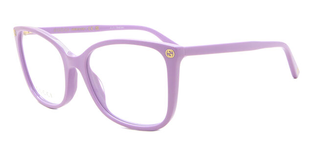 Gucci GG0026O 014 Violet Eyeglasses | SmartBuyGlasses US