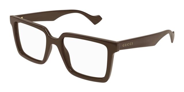Gucci Glasses Frame Boston Titanium Brown Gucci GG1816O Eyeglasses | LensCrafters main image 4