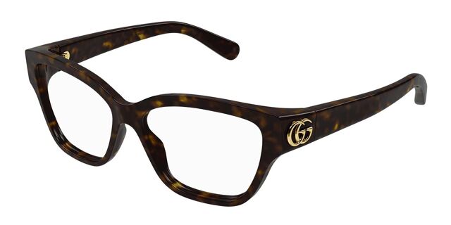 Gucci GG1597O 002 Tortoise Eyeglasses | SmartBuyGlasses US display picture 3