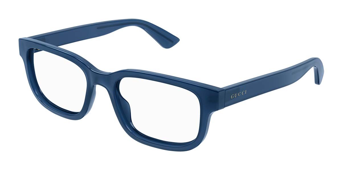 Gucci GG1584O 007 Blaue Herren Brillen