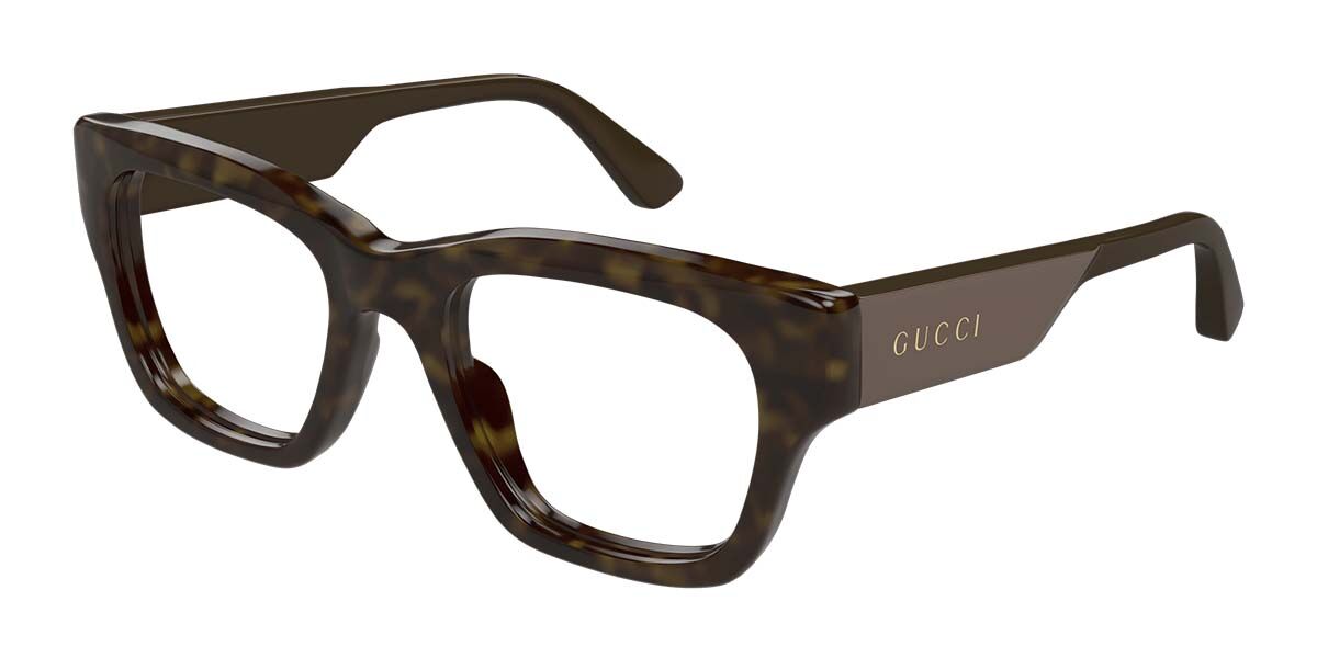 Photos - Glasses & Contact Lenses GUCCI GG1669O 008 Men's Glasses Tortoiseshell Size 52 - Free Lenses - HSA/FSA Insurance - Blue Light Block Available 