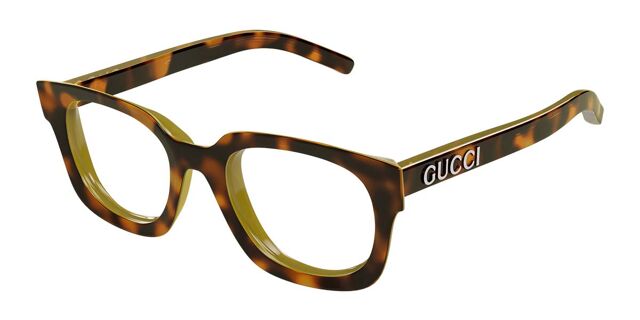Gucci GG1721O 002 Tortoise Eyeglasses | SmartBuyGlasses US display picture 2