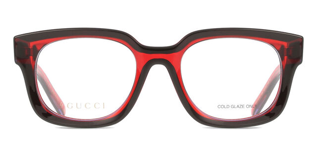 Gucci GG1721O 004 Red Eyeglasses | SmartBuyGlasses US display picture 1