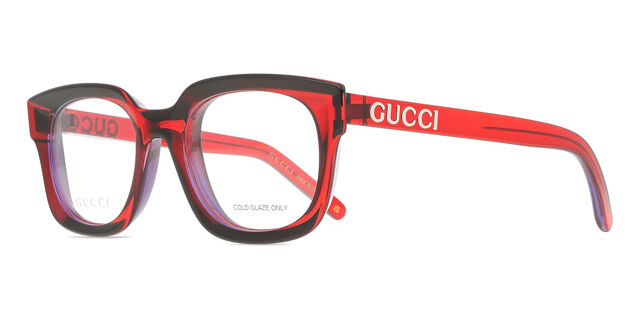 Gucci Vibrant Red Eyewear Gucci GG0025O Eyeglasses | LensCrafters main image 4