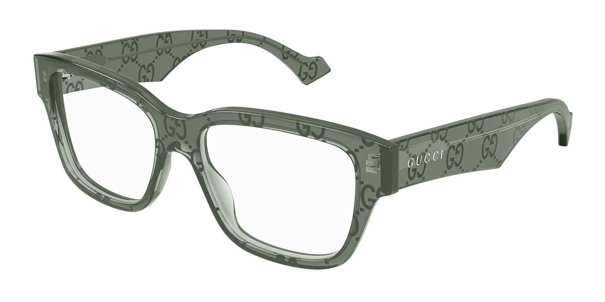UPC 889652531458 product image for Gucci GG1428O 012 Men's Glasses Green Size 55 - Free Lenses - Blue Light Block A | upcitemdb.com