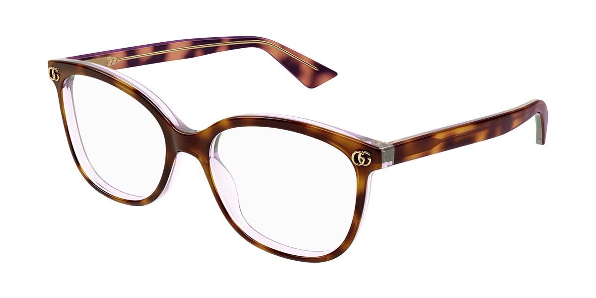 Photos - Glasses & Contact Lenses GUCCI GG1816O 004 Women's Eyeglasses Tortoiseshell Size 51  - Blue Light Block Available (Frame Only)