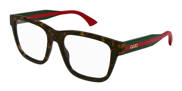 Gucci GG1870O 006 Tortoise Eyeglasses | SmartBuyGlasses US display picture 1