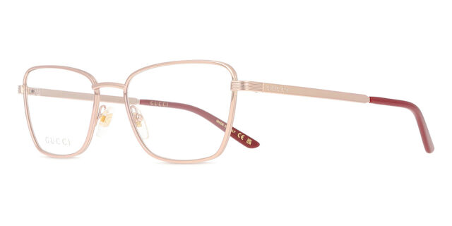 Gucci GG1880O 003 Gold Eyeglasses | SmartBuyGlasses US display picture 1