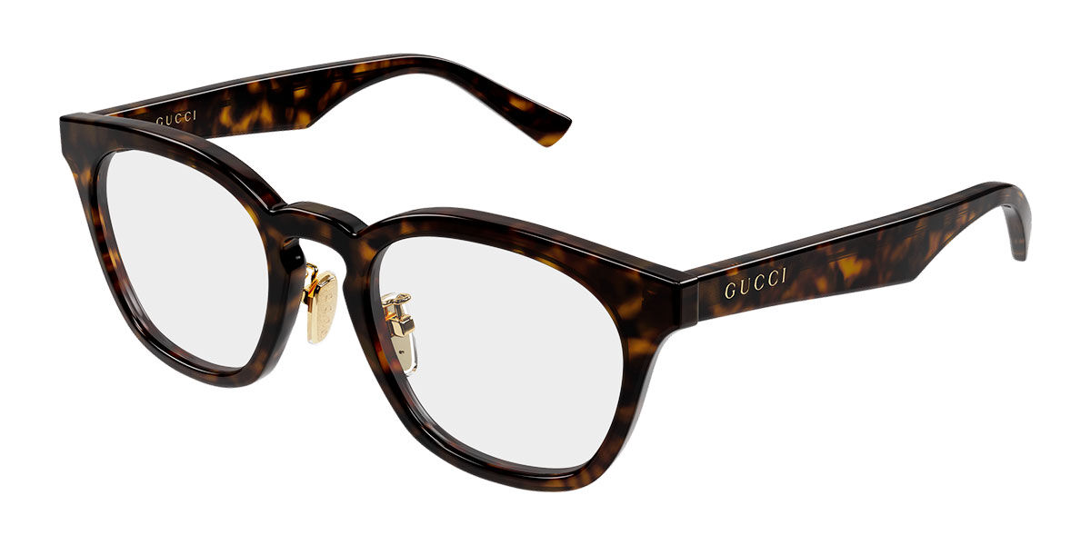 Gucci GG2187OA Asian Fit 006 52 Sk&ouml;ldpaddem&ouml;nstradeshell Glas&ouml;gon (Endast B&aring;ge) M&auml;n