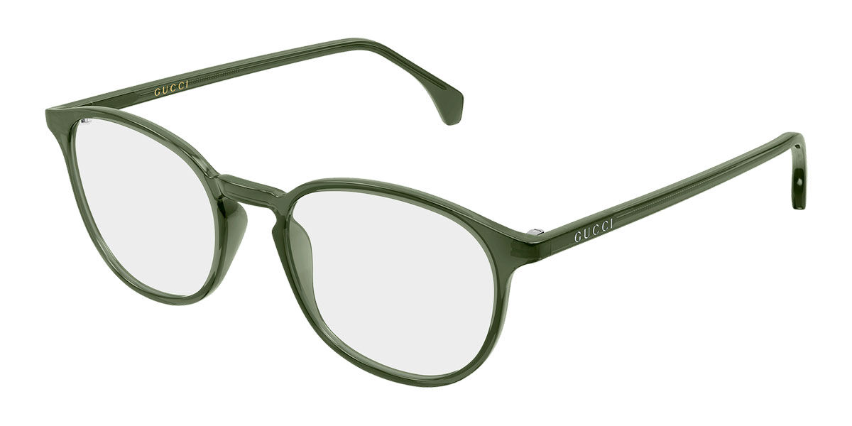 Gucci GG0551O Men's Glasses, Green, Size 55