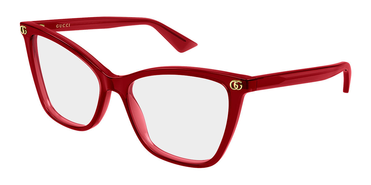 Gucci GG1817O Women's Glasses, Red, Size 55