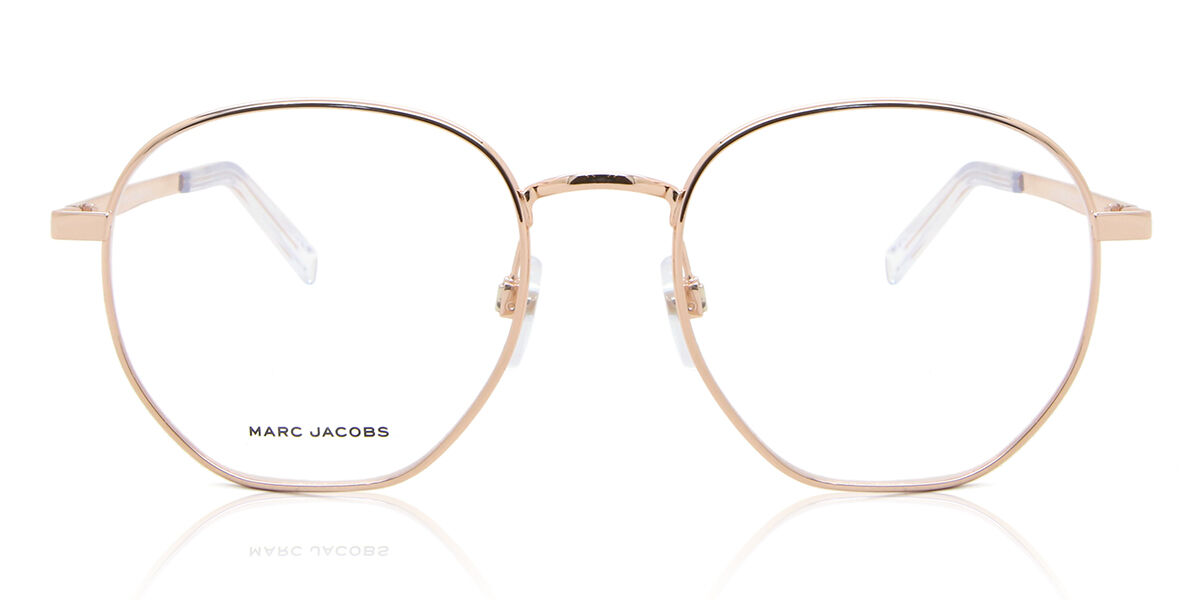 Photos - Glasses & Contact Lenses Marc Jacobs MARC 434/N DDB Men's Eyeglasses Gold Size 51 (Fram 