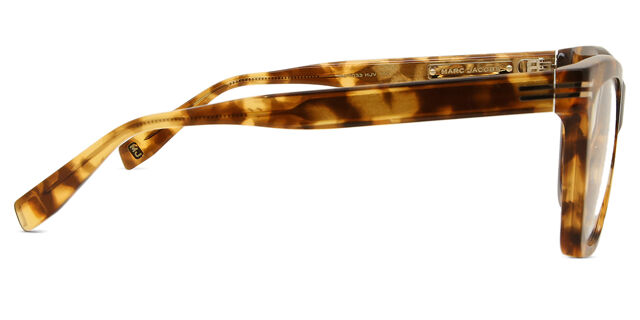Marc Jacobs Brown and Gold Tortoiseshell Eyeglass Frames Marc Jacobs MARC 603 086 Tortoise Eyeglasses  main image 4