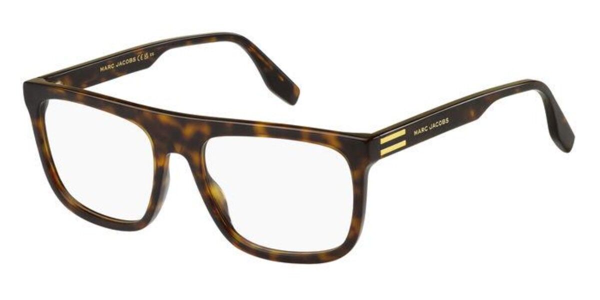 Marc Jacobs MARC 720 086 Men's Glasses Tortoiseshell Size 56 - Free Lenses - HSA/FSA Insurance - Blue Light Block Available
