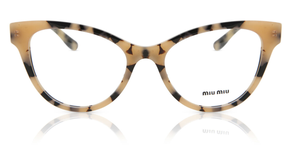 Gafas Graduadas Miu Miu MU01TV 07D1O1 Beige Tortoise GafasWorld España