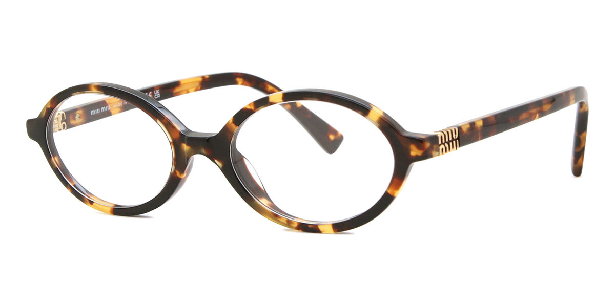 Miu Miu MU04ZS Blue-Light Block VAU08N Honey Tortoise メガネ