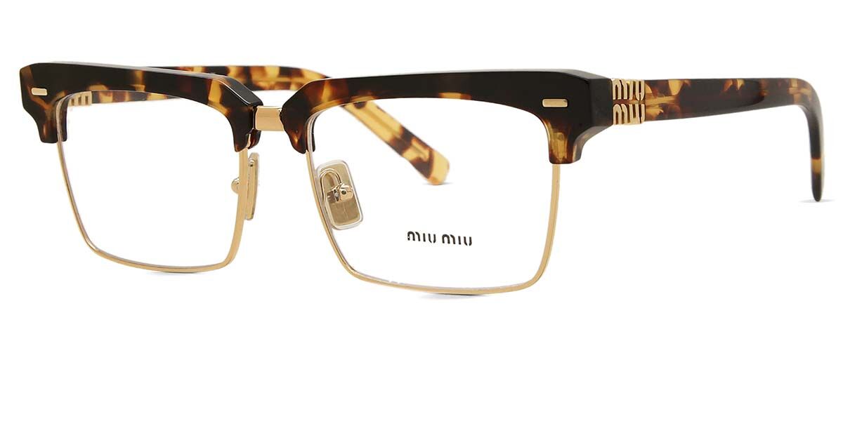 Miu Miu MU11XV VAU1O1 Honey Yellow Tortoise/Gold 眼鏡