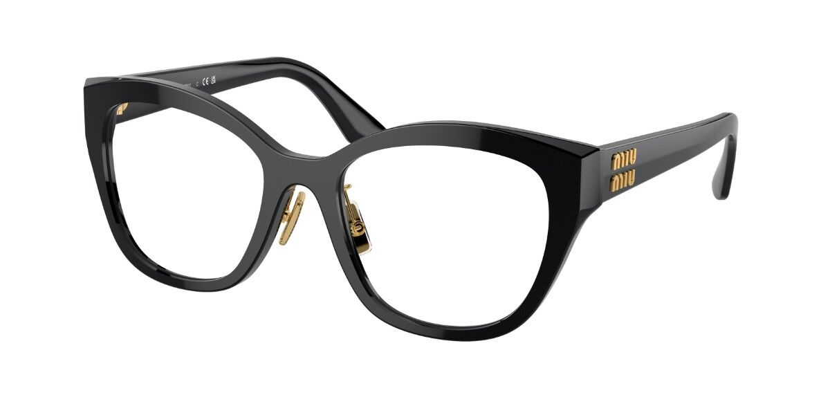 Miu Miu MU05XVF Asian Fit 1AB1O1 Women's Eyeglasses  Size 54 (Frame Only) - Blue Light Block Available