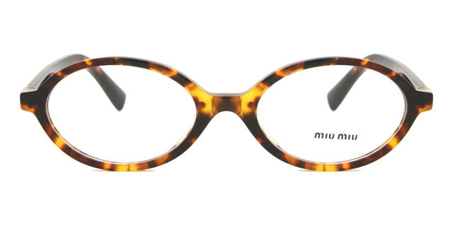 Miu Miu MU01XV VAU1O1 Honey Yellow Tortoise Eyeglasses 