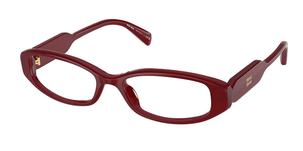 Miu Miu MU06ZV 21I1O1 Women’s Glasses Red Size 52 - Free Lenses - Blue Light Block Available