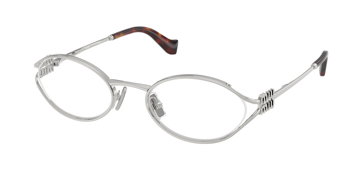 Miu Miu MU53ZV Women's Glasses, Silver, Size 49
