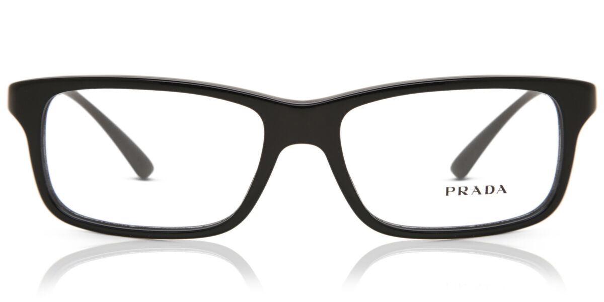 Prada PR 06SV 1AB1O1 Eyeglasses in Black | SmartBuyGlasses USA