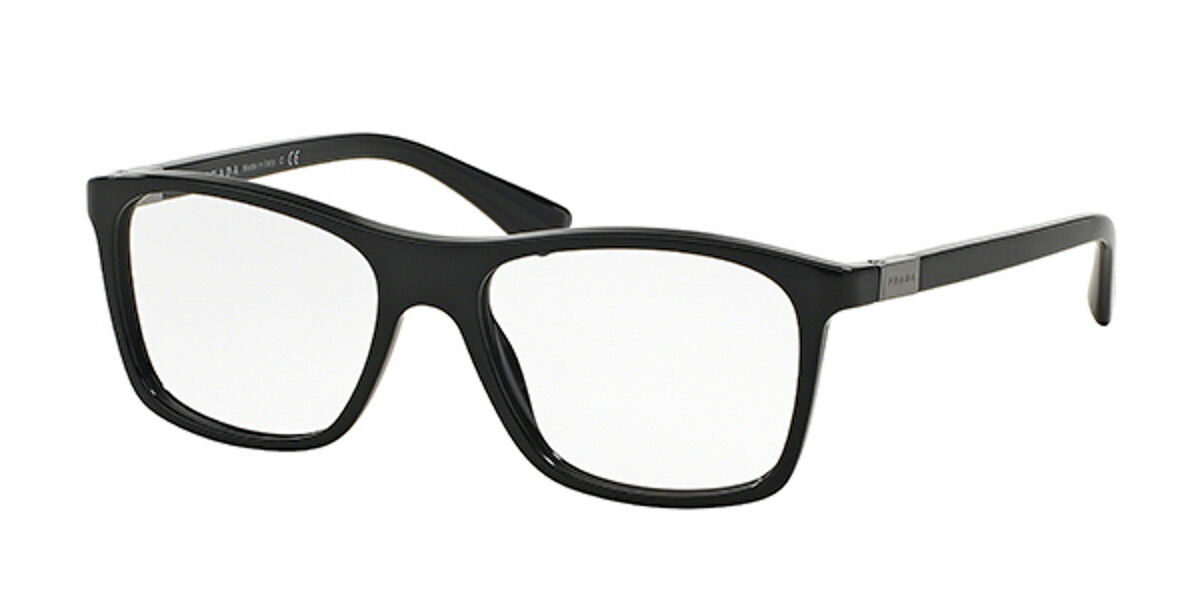 Prada PR 05SVF Asian Fit 1AB1O1 Eyeglasses in Black | SmartBuyGlasses USA