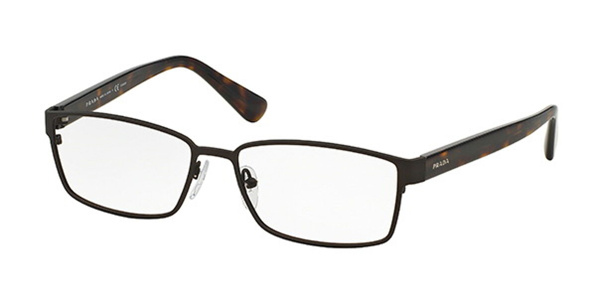 Prada PR 50SV IAK1O1 Eyeglasses in Brown | SmartBuyGlasses USA