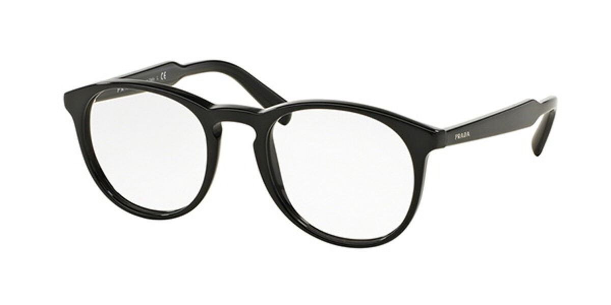 Prada PR 19SV 1AB1O1 Eyeglasses in Black | SmartBuyGlasses USA