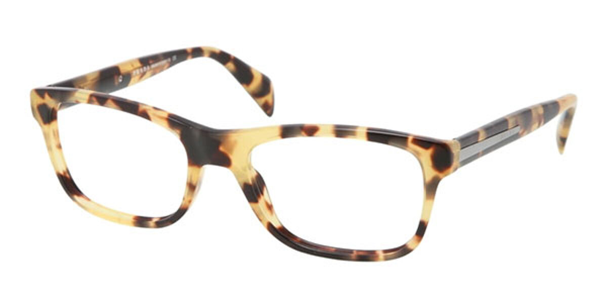 Prada PR 19PVA Asian Fit 7S01O1 Eyeglasses in Tortoiseshell ...