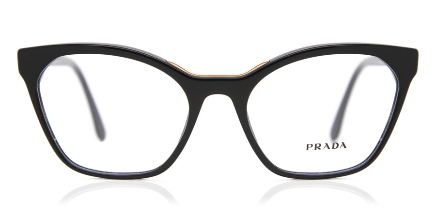 Prada PR 09UV 1AB1O1 Glasses Black | VisionDirect Australia