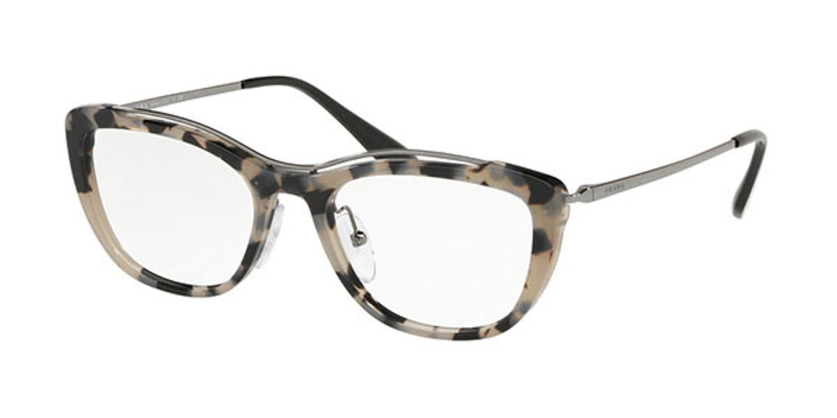 Prada PR 04VV HU71O1 Eyeglasses in Grey Tortoise | SmartBuyGlasses USA