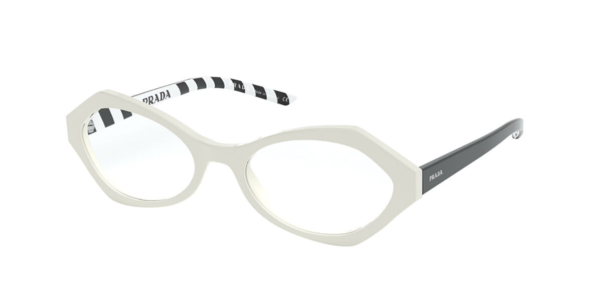 Prada PR 12XV 7S31O1 Glasses Ivory White | SmartBuyGlasses UK