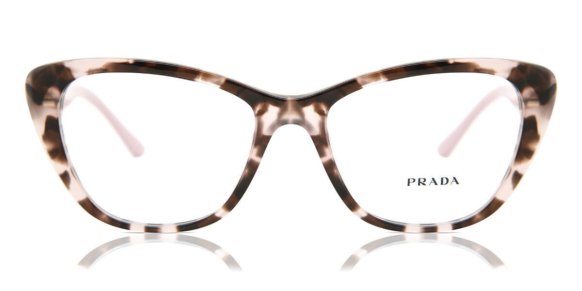 Prada PR 04WV ROJ1O1 Glasses Pink Havana | SmartBuyGlasses UK