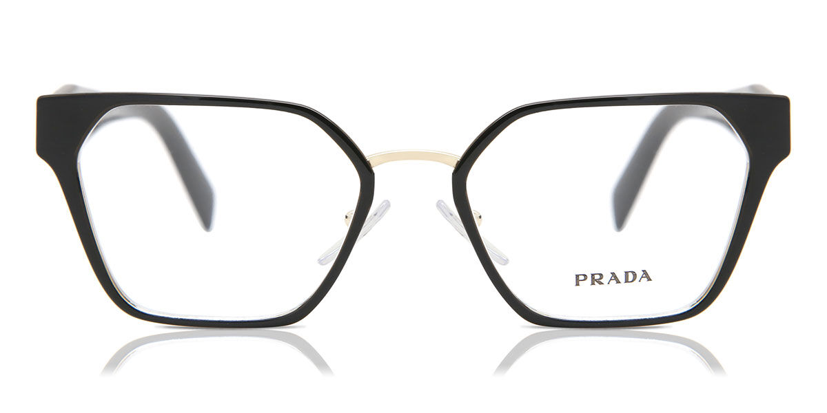 Prada PR 63WV 1AB1O1 Glasses Black | SmartBuyGlasses UK