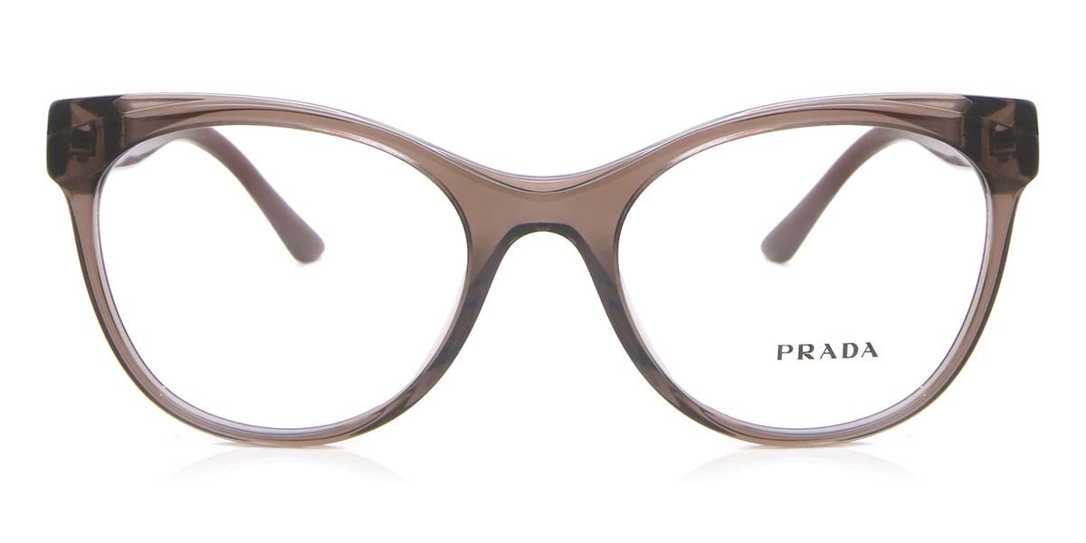 Prada PR 05WV 05M1O1 Glasses Transparent Brown | SmartBuyGlasses UK