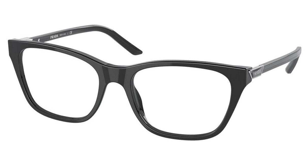 Prada PR 05YV 1AB1O1 Glasses Black | VisionDirect Australia