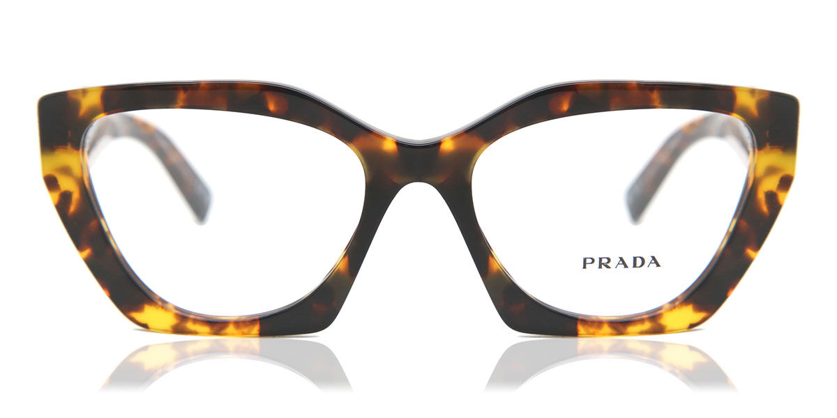 Prada Pr 09yv Vau1o1 Eyeglasses In Honey Havana Smartbuyglasses Usa