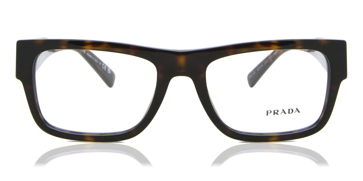 Prada PR 15YV 2AU1O1 Glasses Havana | VisionDirect Australia