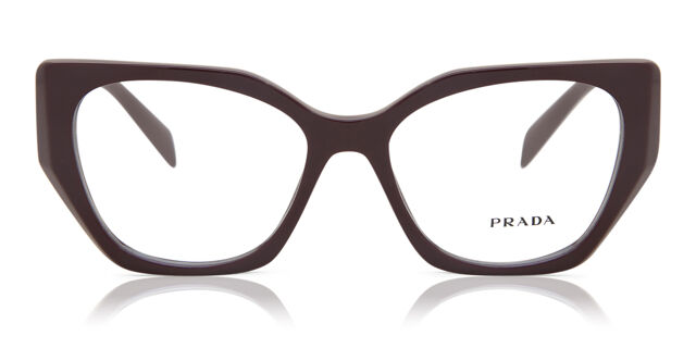 Prada PR 18WV Symbole VIY1O1 Garnet Burgundy Eyeglasses  display picture 3