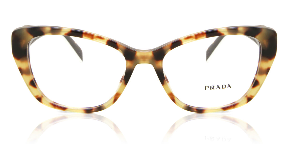 Prada PR 19WV 7S01O1 Eyeglasses in Havana | SmartBuyGlasses USA
