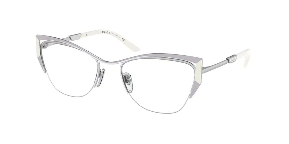 Prada PR 63YV 12A1O1 Glasses Silver | SmartBuyGlasses Canada