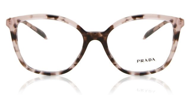 Prada PR 02ZV ROJ1O1 Pink Tortoise Eyeglasses  display picture 2