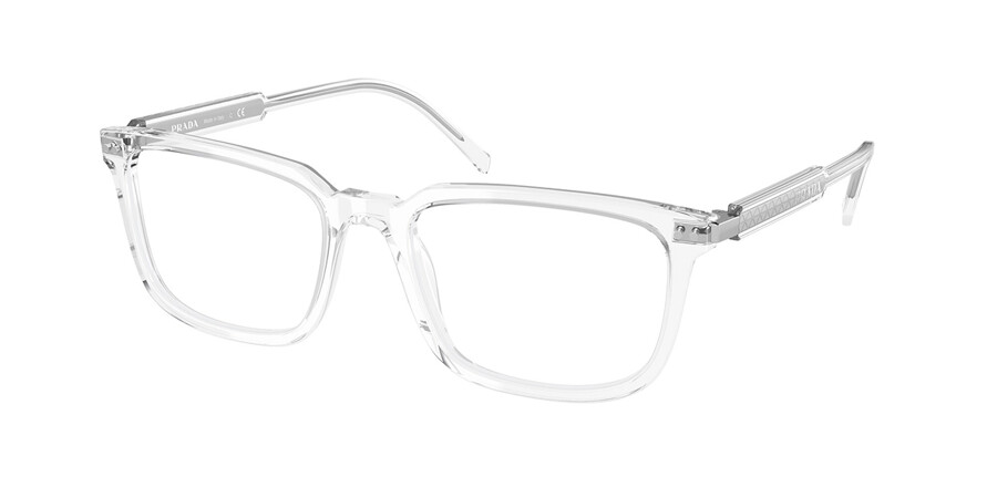 Prada PR 13YVF Asian Fit 2AZ1O1 Eyeglasses in Clear | SmartBuyGlasses USA