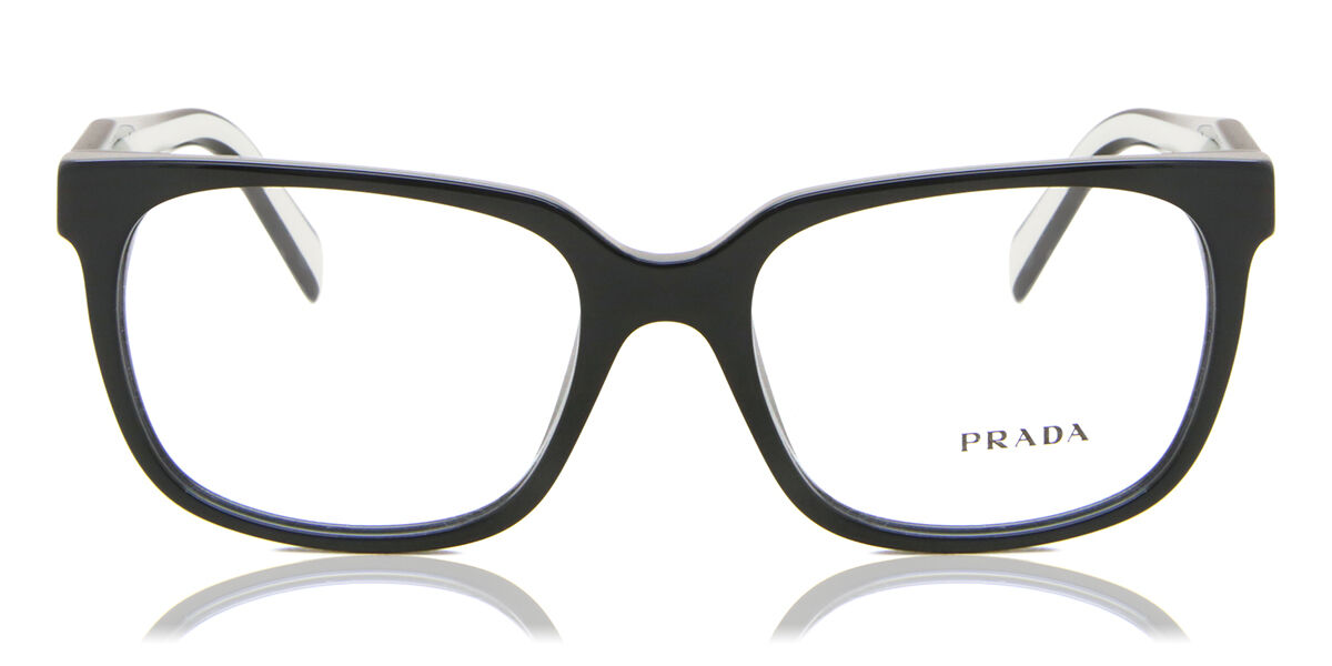 Prada PR 17ZV 1AB1O1 Glasses Black SmartBuyGlasses New Zealand