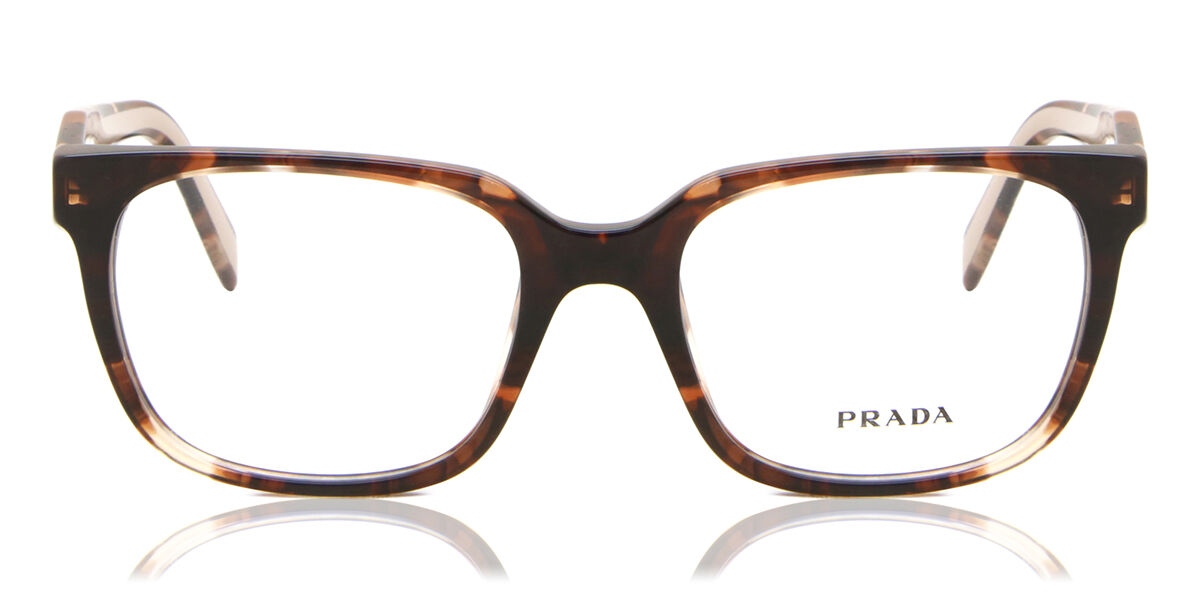 Prada PR 17ZV 07R1O1 Glasses Caramel Tortoise | VisionDirect Australia