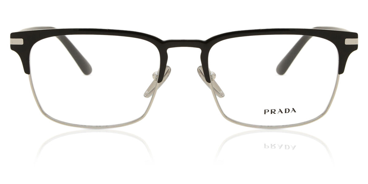 Prada (プラダ) メガネシルバー | 2年間の品質保証